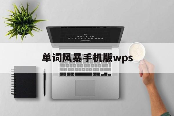 单词风暴手机版wps的简单介绍-第2张图片-QuickQ官网